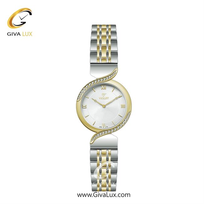 ساعت مچی اورجینال زنانه ویولت VIOLET طلایی-نقره ای | نقره ای-طلایی| نقره ای| کد رفرنس 0587/2